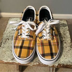 VANS Era Plaid Skate Shoes Low Top Lace Up Men’s 6.5 Women’s 8